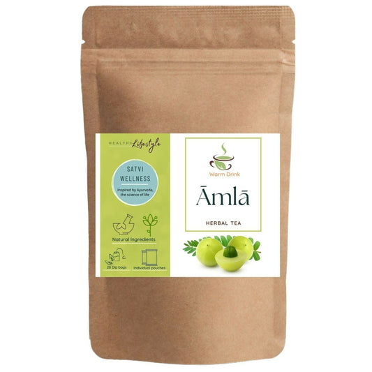 Satvi Wellness Amla Tea Indian Gooseberry Tea Bags