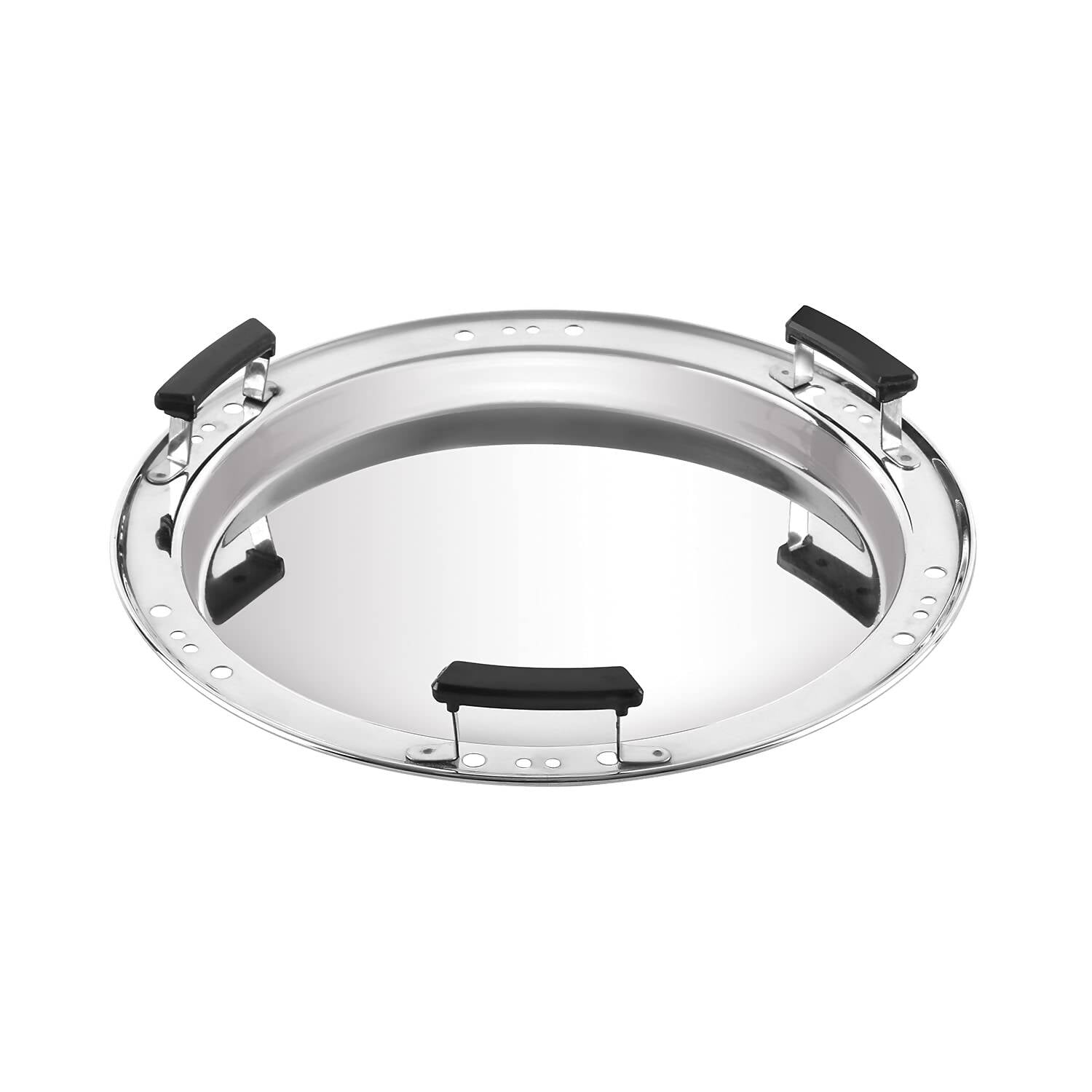 Cello Stainless Steel Induction Base Idli Cooker (Idly Maker) And Multi Kadhai With 6 Plates - Grab2buy