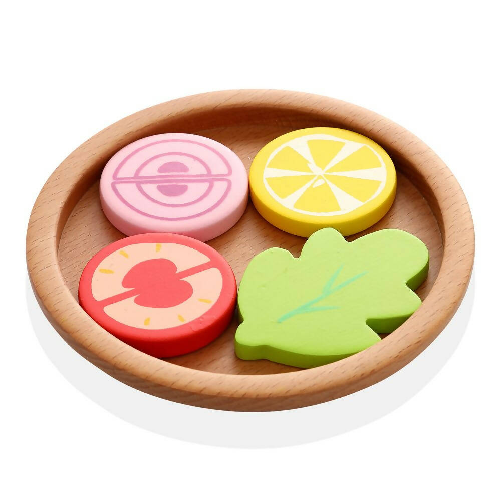 Nesta Toys Kitchen Play Set | Beech Wood Cooking Set - Grab2buy