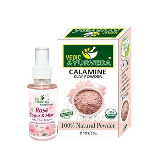 VedicAyurveda Calamine powder with Rose Water Grab2Buy VedicAyurveda Grab2Buy