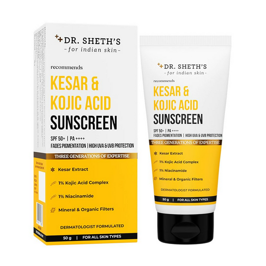 Dr. Sheth's Kesar & Kojic Acid Sunscreen Grab2Buy Dr. Sheth's Grab2Buy