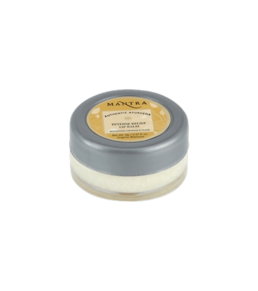 Mantra Herbal Intense Relief Lip Balm Mandarin Orange & Olive - Grab2buy