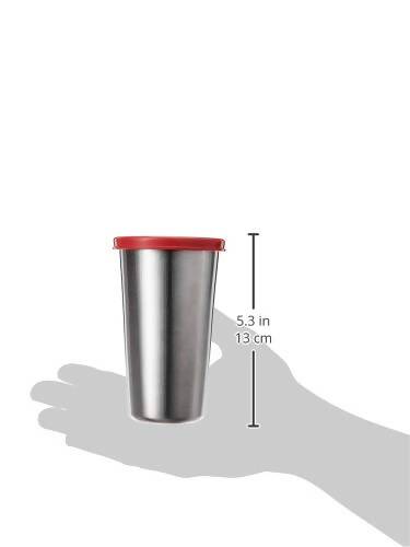 Signoraware Stainless Steel Tumbler with Lid - 370ml - Grab2buy