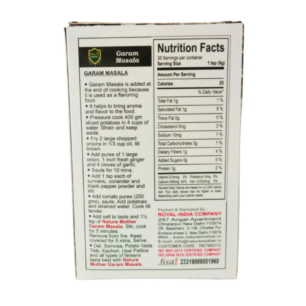 Nature Mother Garam Masala - Grab2buy
