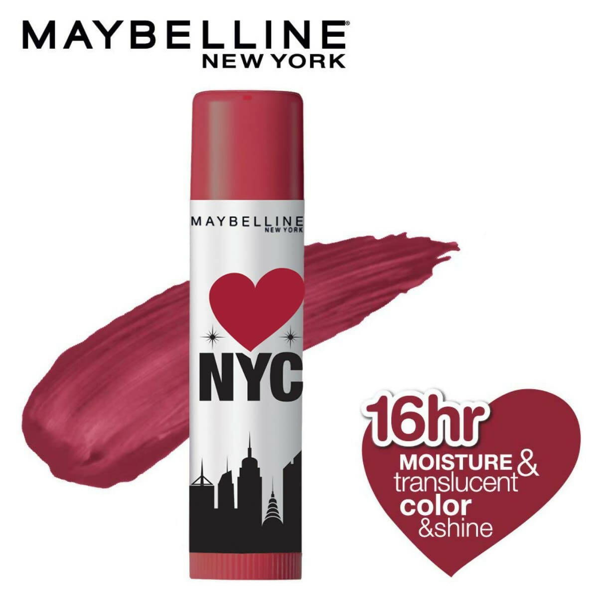 Maybelline New York Baby NYC Lip Balm - Highline Wine - Grab2buy
