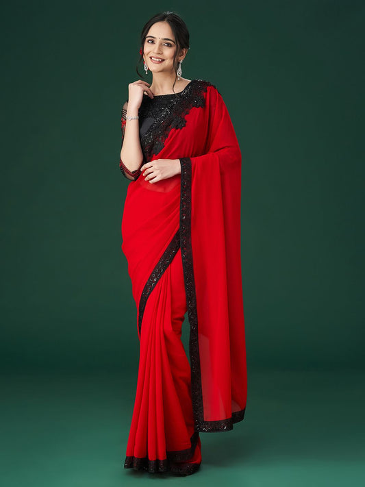 kasee Embroidered Sequinned Sarees