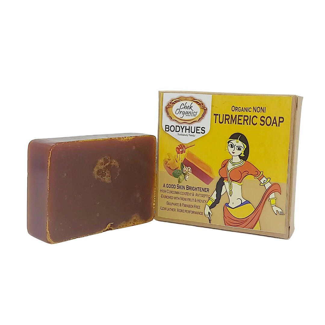 Chek Organics Body Hues Noni Turmeric Soap - Grab2buy