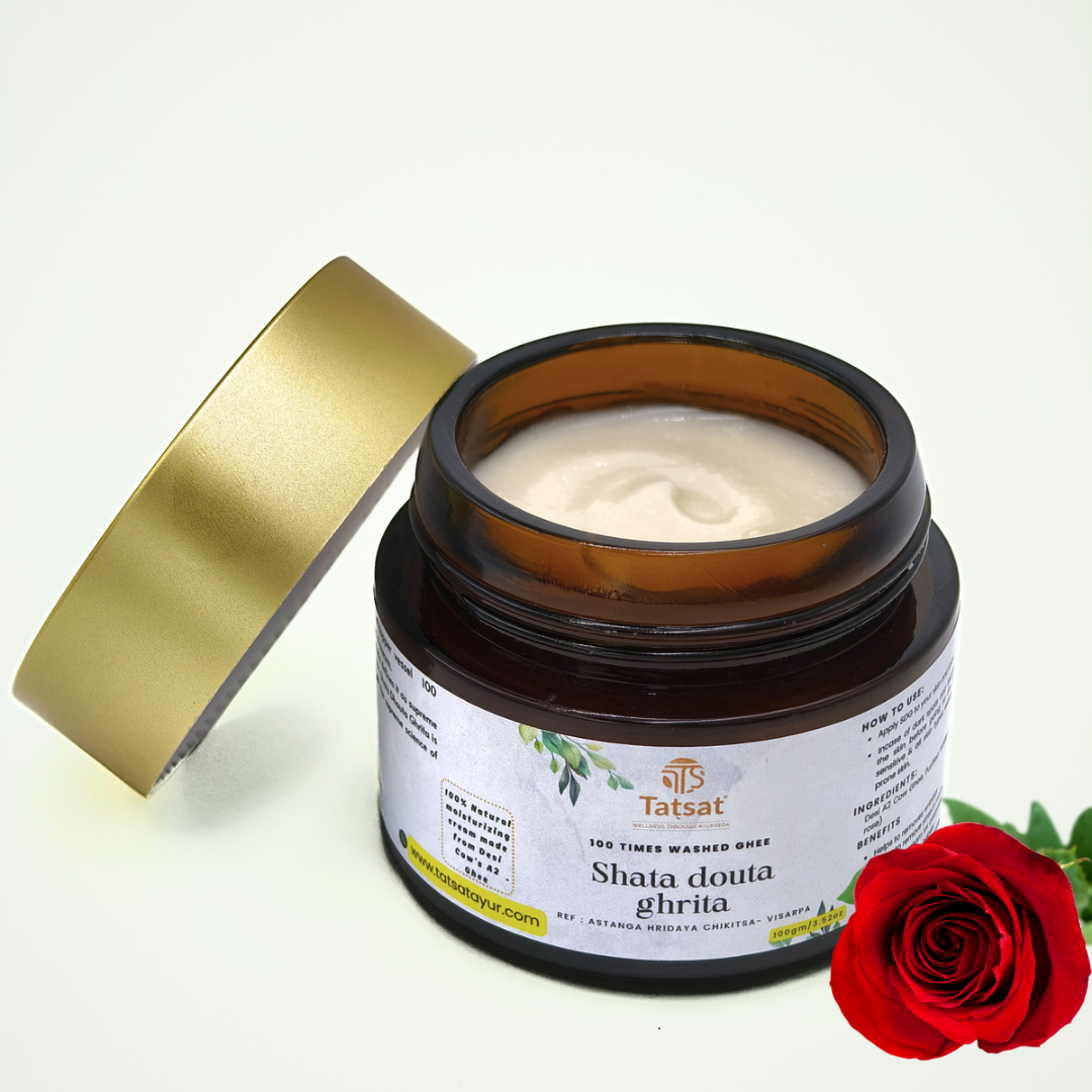 Tatsat Shata Dhauta Ghrita -100 Times Washed Desi Cow鈥檚 A2 Ghee - Grab2buy