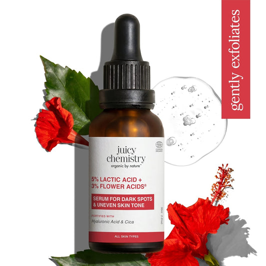 5% Lactic Acid + 3% Flower Acids Face Serum