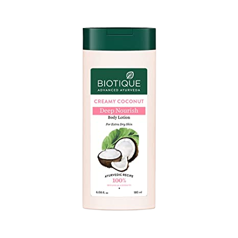 Biotique Bio Creamy Coconut Ultra Rich Body Lotion - Grab2buy