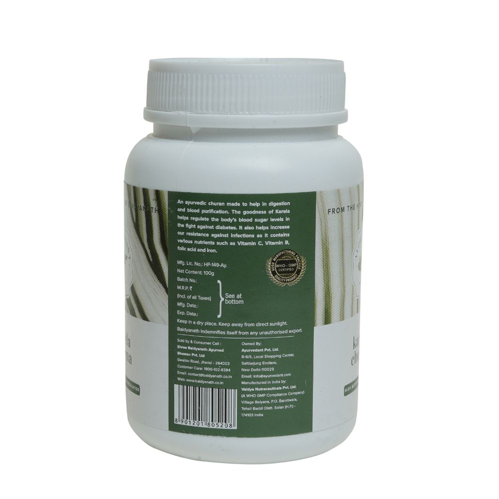 Baidyanath Jhansi Ayurvedant Karela Churna - Grab2buy