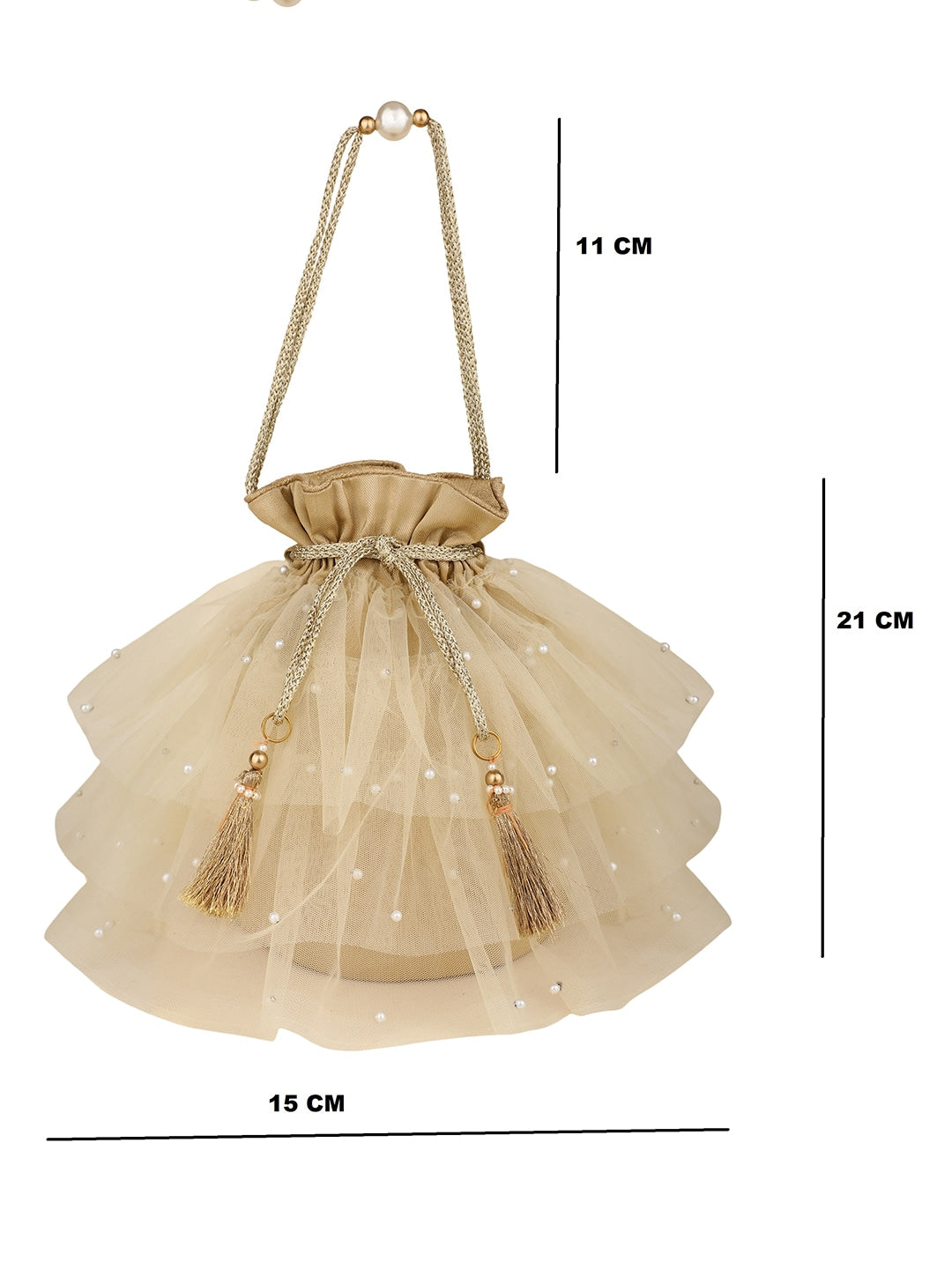 Masq Embellished Potli Clutch - Grab2buy