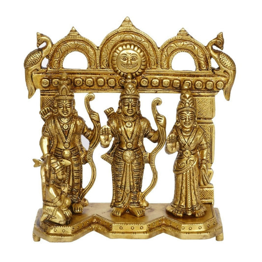 Artvarko Brass Ram Darbar Statue Shree Ram Ji Sita Laxman Hanuman - Grab2buy