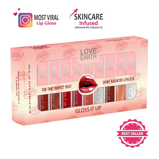 Love Earth Lip Gloss Combo - Grab2buy