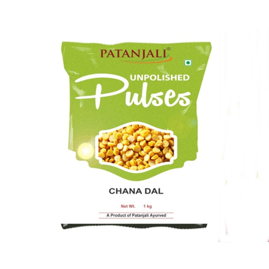 Patanjali Unpolished Chana Dal (1 kg) - Grab2buy