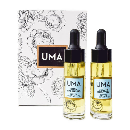 UMA Beauty Boosting Body Balancing Navel Oil Duo