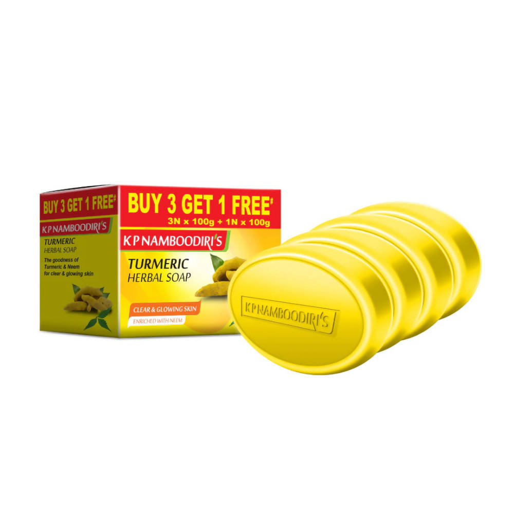 Kp Namboodiri's Turmeric Herbal Soap - Grab2buy