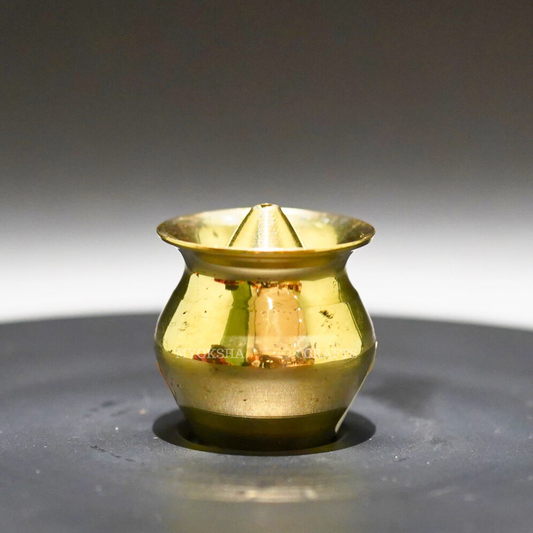 Brass Kalash Agarbatti Holder - Divine Fragrance and Prosperity for Homes - 1