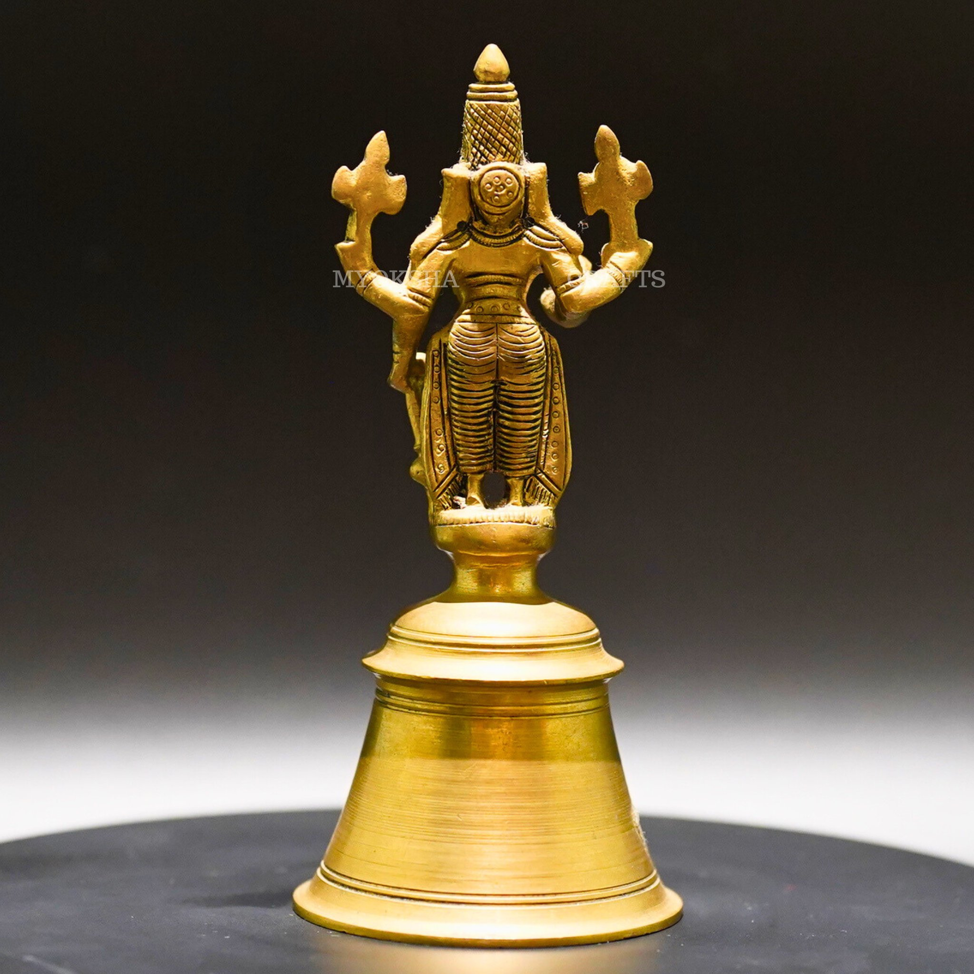Vishnu Hand Bell - Divine Melodies for Homes - 2