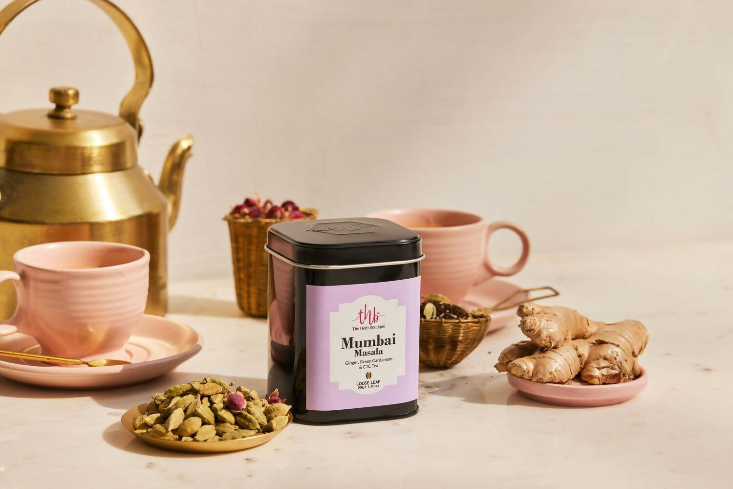 The Herb Boutique Mumbai Masala Tea - Grab2buy