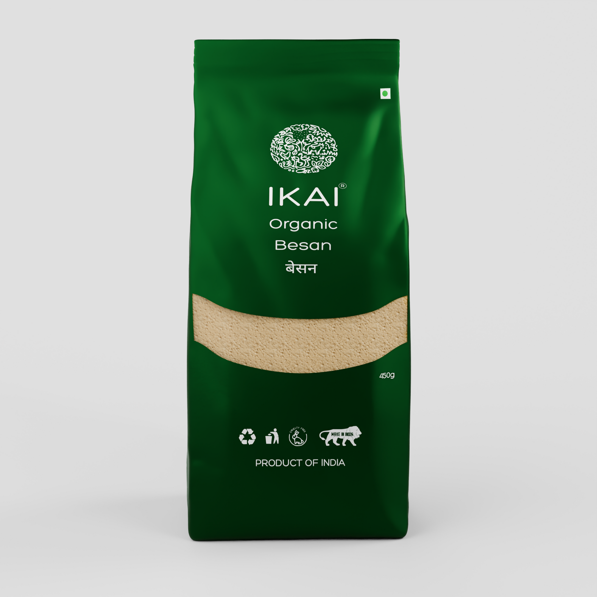 2 - Organic Besan - 450 gm