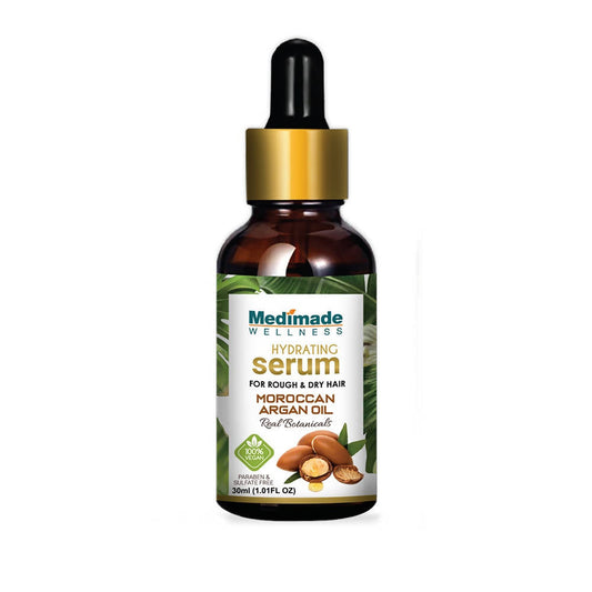 Medimade Wellness Hydrating Hair Serum with Moroccan Argan Oil