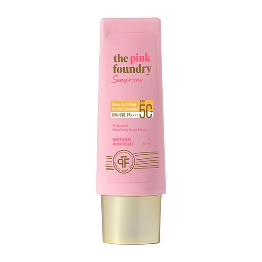 The Pink Foundry Dewy Hydrating Hybrid Sunscreen SPF 50+ Grab2Buy The Pink Foundry Grab2Buy