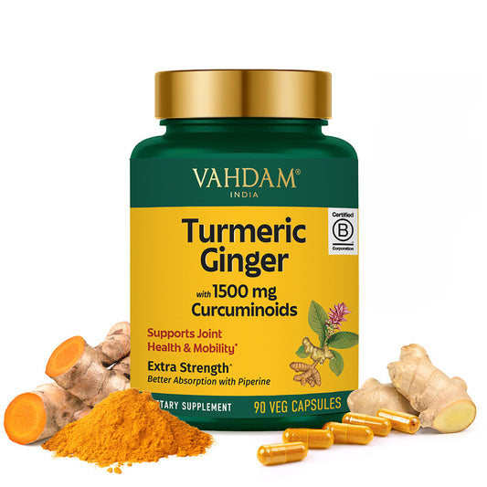 Turmeric Ginger with 1500mg Curcuminoids