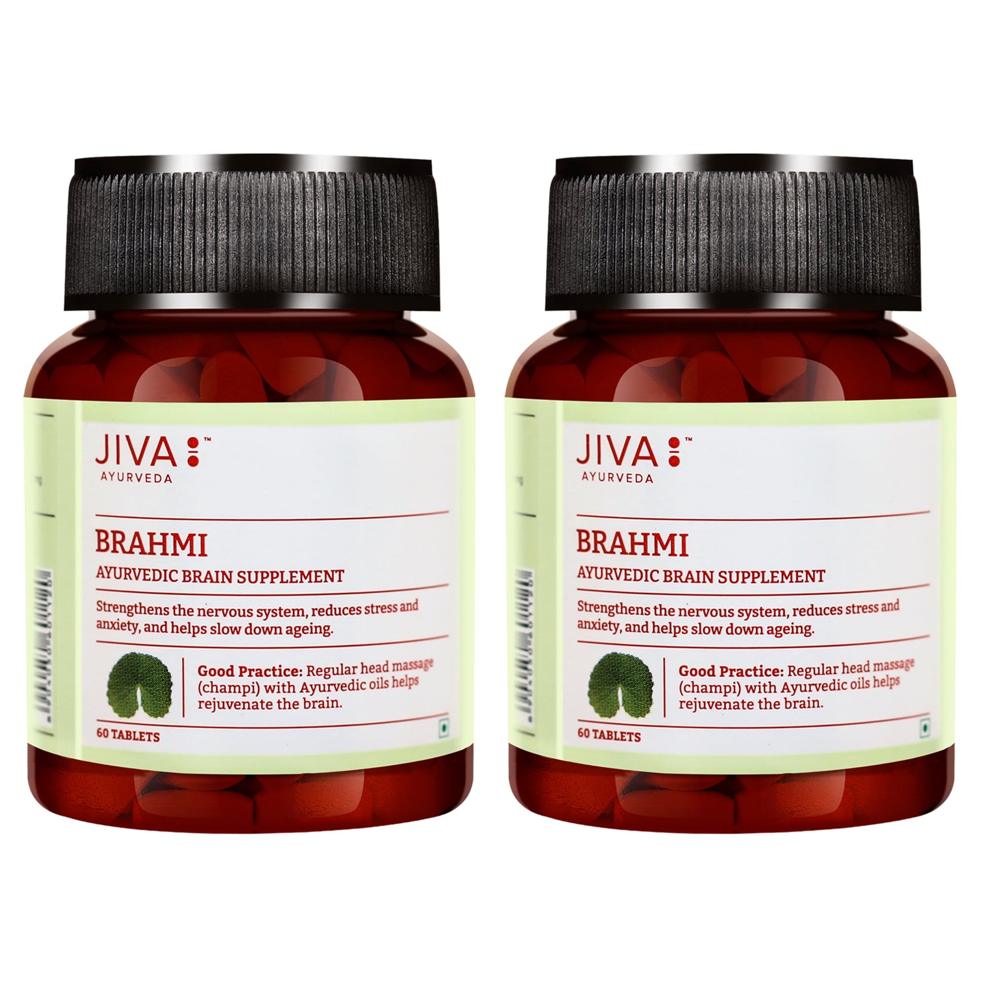 Jiva Ayurveda Brahmi Tablets - Distacart