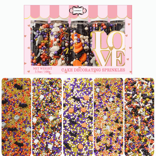 Confect Halloween sprinkles Multipack 2 (New)