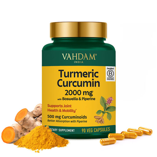 Turmeric Curcumin 2000mg with Boswellia & Piperine
