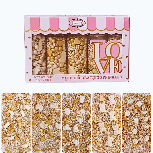 Confect Baby Shower Sprinkles |Edible Sprinkles For Cake & Cupcake Decoration