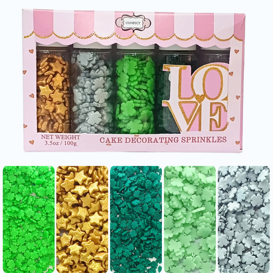 Confect St. Patrick's Sprinkles Multipack 6