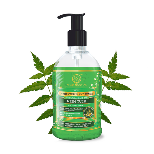 Khadi Natural Anti-Bacterial Neem Tulsi Handwash - 300ml
