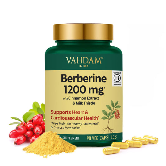 Berberine 1200 mg with Cinnamon Extract & Milk Thistle
