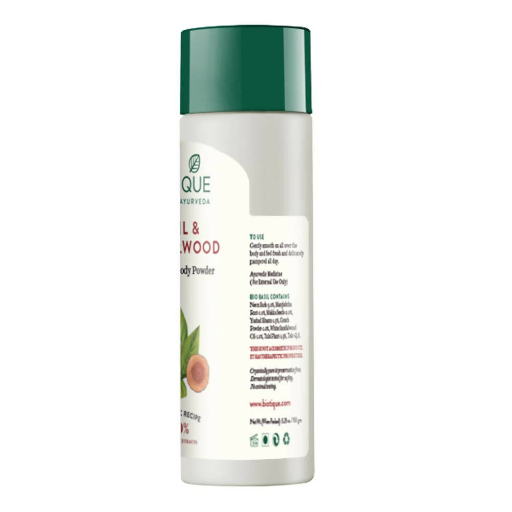 Biotique Basil & Sandalwood Refreshing Body Powder - Grab2buy