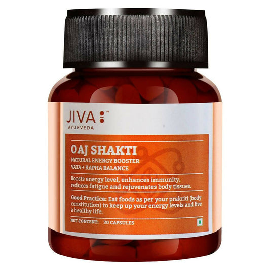 Jiva Ayurveda Oaj Shakti Capsules - Grab2buy