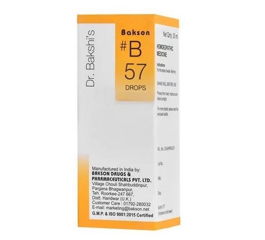 Bakson's Homeopathy B57 Drops