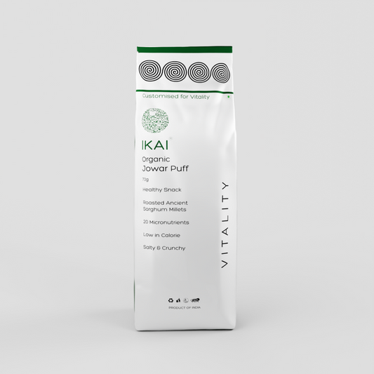 IKAI Organic Jowar Puff (Roasted) Ikai Organic