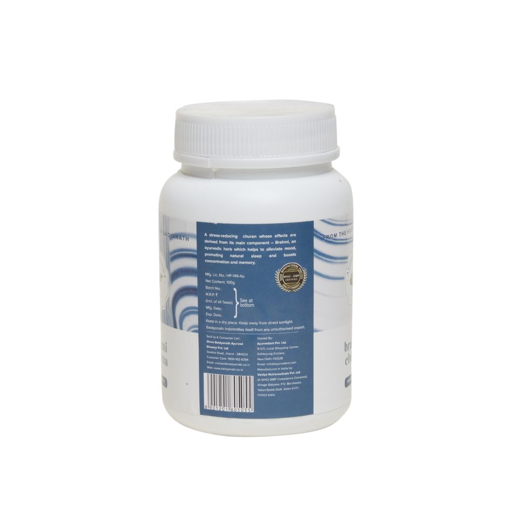 Baidyanath Jhansi Ayurvedant Brahmi Churna - Grab2buy