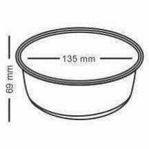 Microwavable Containers with Lunch Bag, 400ml, Set of 3 - Grab2buy