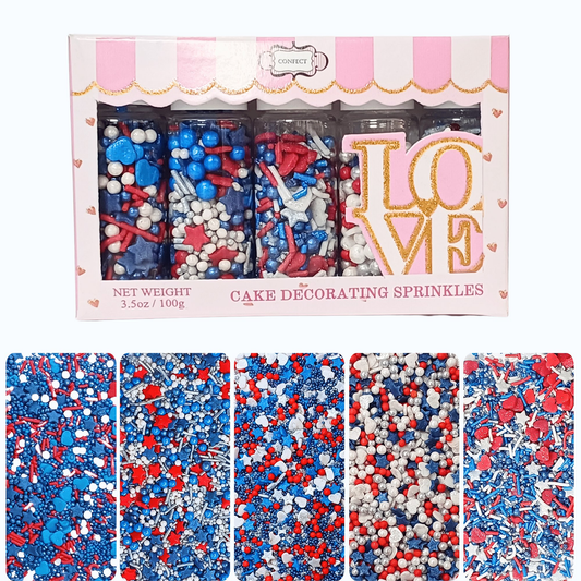 Confect Hero's Triumph Patriotic Sprinkles