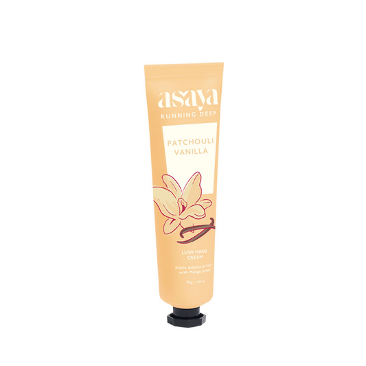 Asaya Patchouli Vanilla Hand Cream Softens Dry, Rough Hands For Men & Women Grab2Buy Asaya Grab2Buy