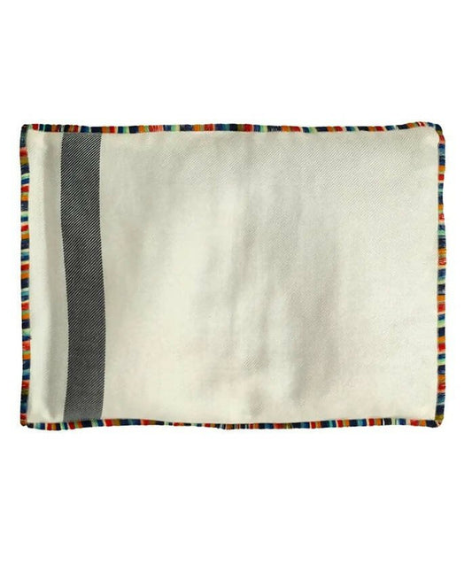 AHC Mustard Seed Pillow - Baby Head Shape Support, with Bamboo Cover