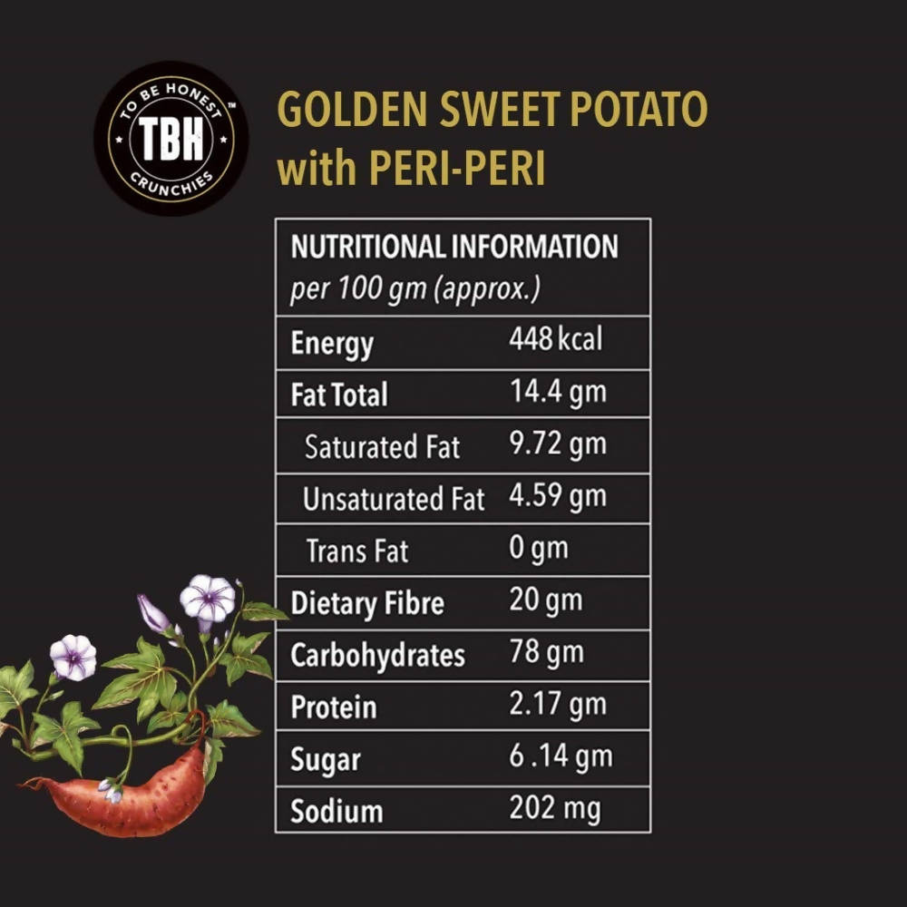 To Be Honest Golden Sweet Potato with Peri-Peri