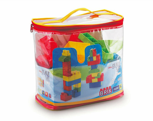 Peacock Learning & Educational Building Interlocking Blocks Set For Kids- Jumbo Brix 40 Grab2Buy Peacock Toys Grab2Buy