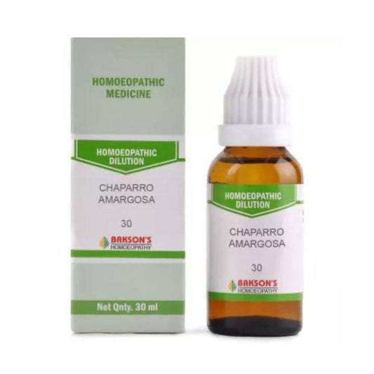 Bakson's Homeopathy Chaparro Amargosa Dilution - Grab2buy