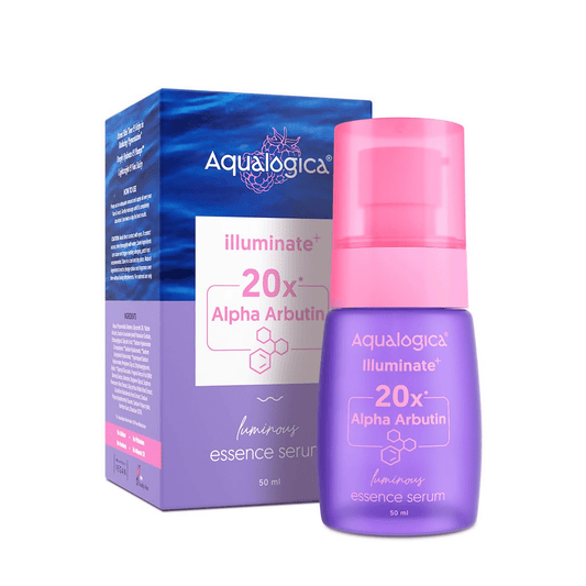 Aqualogica Illuminate+ 20x Alpha Arbutin Luminous Essence Serum Grab2Buy Aqualogica Grab2Buy