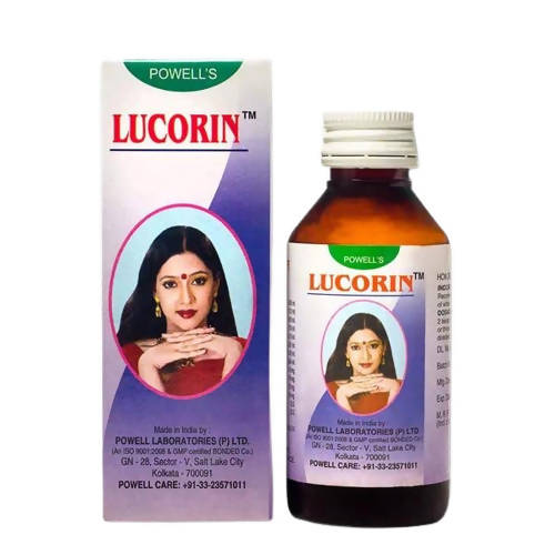 Powell’s Homeopathy Lucorin Syrup – Homeopathic Leucorrhoea & Women’s Vaginal Wellness Tonic