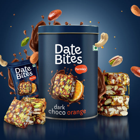 Farmley Date Bites Dark Choco Orange - No Added Sugar